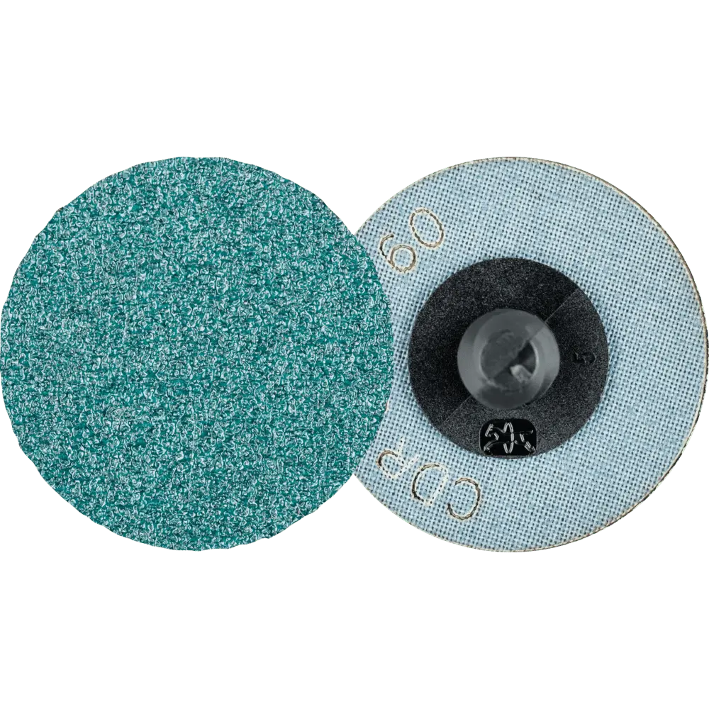 Produktfoto 1 von PFERD TOOLS COMBIDISC Zirkon Schleifblatt CDR Ø 38 mm Z60 für gehärteten Stahl, 100 Stk.
