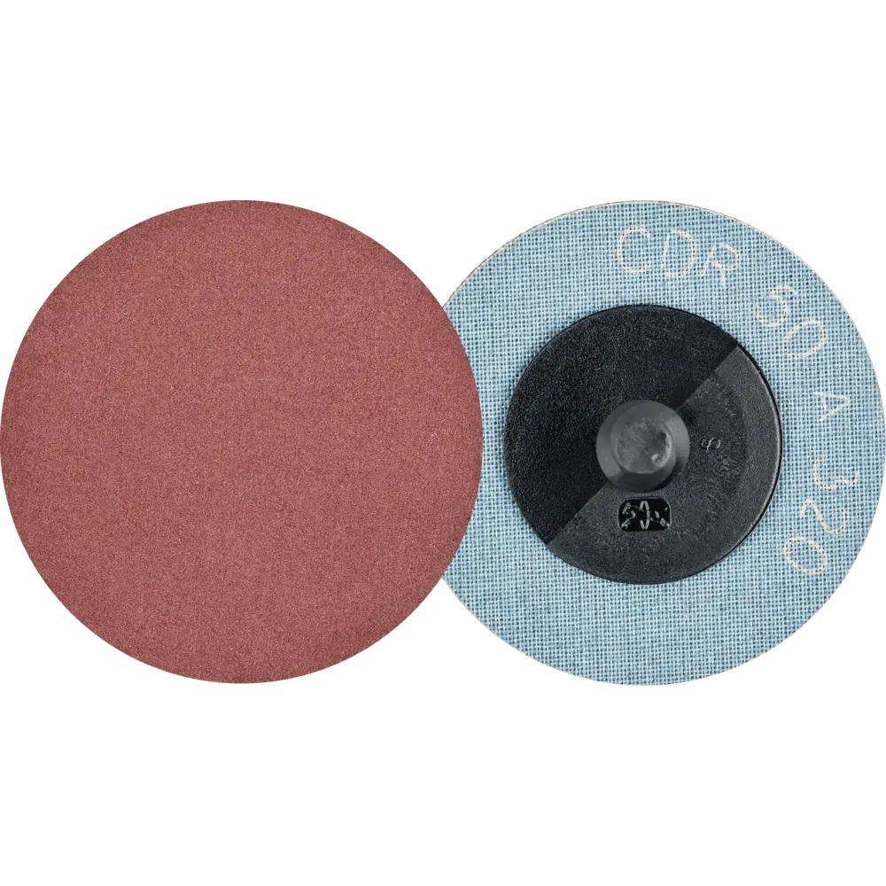 Produktfoto 1 von PFERD TOOLS COMBIDISC Korund Schleifblatt CDR Ø 50mm A320 für universelle Anwendungen, 100 Stk.