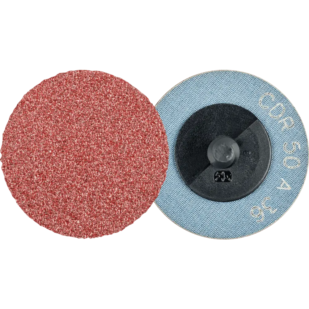 Produktfoto 1 von PFERD TOOLS COMBIDISC Korund Schleifblatt CDR Ø 50mm A36 für universelle Anwendungen, 100 Stk.