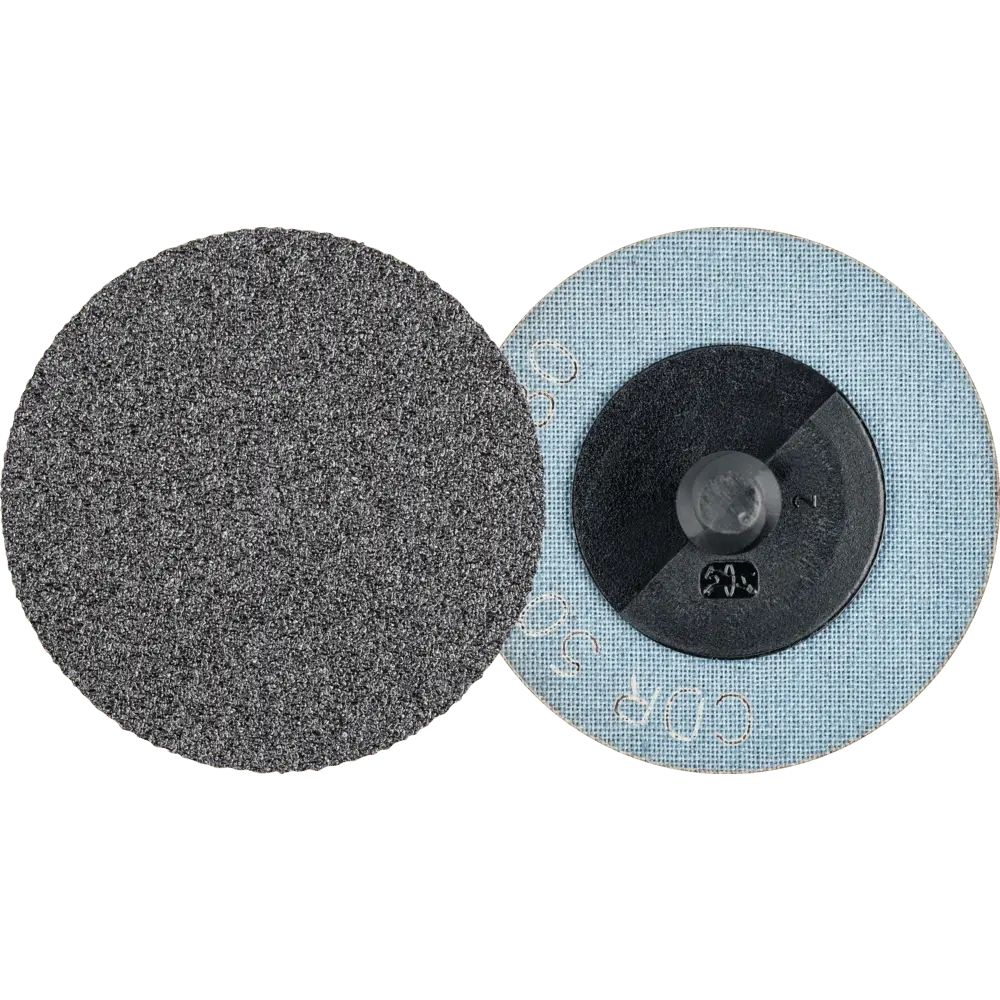 Produktfoto 1 von PFERD TOOLS COMBIDISC SIC Schleifblatt CDR Ø 50mm SIC80 für harte NE Metalle, 100 Stk.