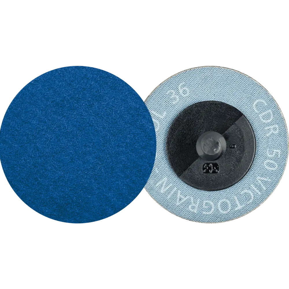 Produktfoto 1 von PFERD TOOLS COMBIDISC Schleifblatt CDR Ø 50mm VICTOGRAIN-COOL36 für Stahl und Edelstahl, 100 Stk.