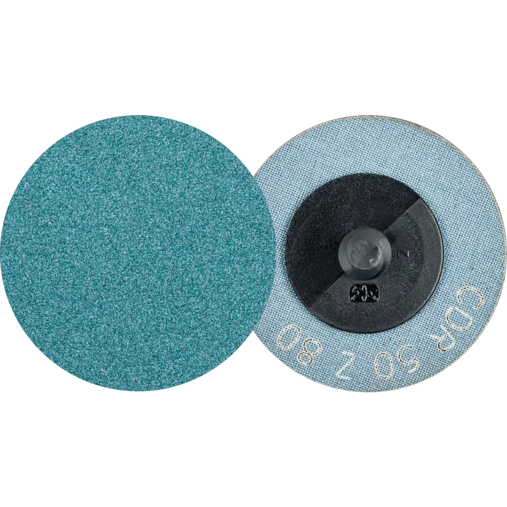 PFERD TOOLS COMBIDISC Zirkon Schleifblatt CDR Ø 50mm Z80 für gehärteten Stahl, 100 Stk.