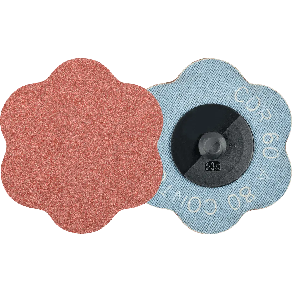 Produktfoto 1 von PFERD TOOLS COMBIDISC Korund Schleifblatt CDR Ø 60mm A80 CONTOUR für Konturen, 50 Stk.