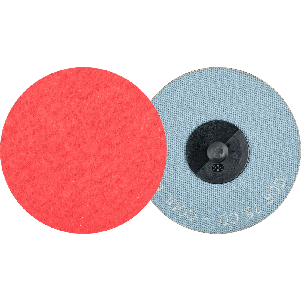 Produktfoto 1 von PFERD TOOLS COMBIDISC Keramikkorn Schleifblatt CDR Ø 75 mm CO-COOL60 für Stahl und Edelstahl, 50 Stk.