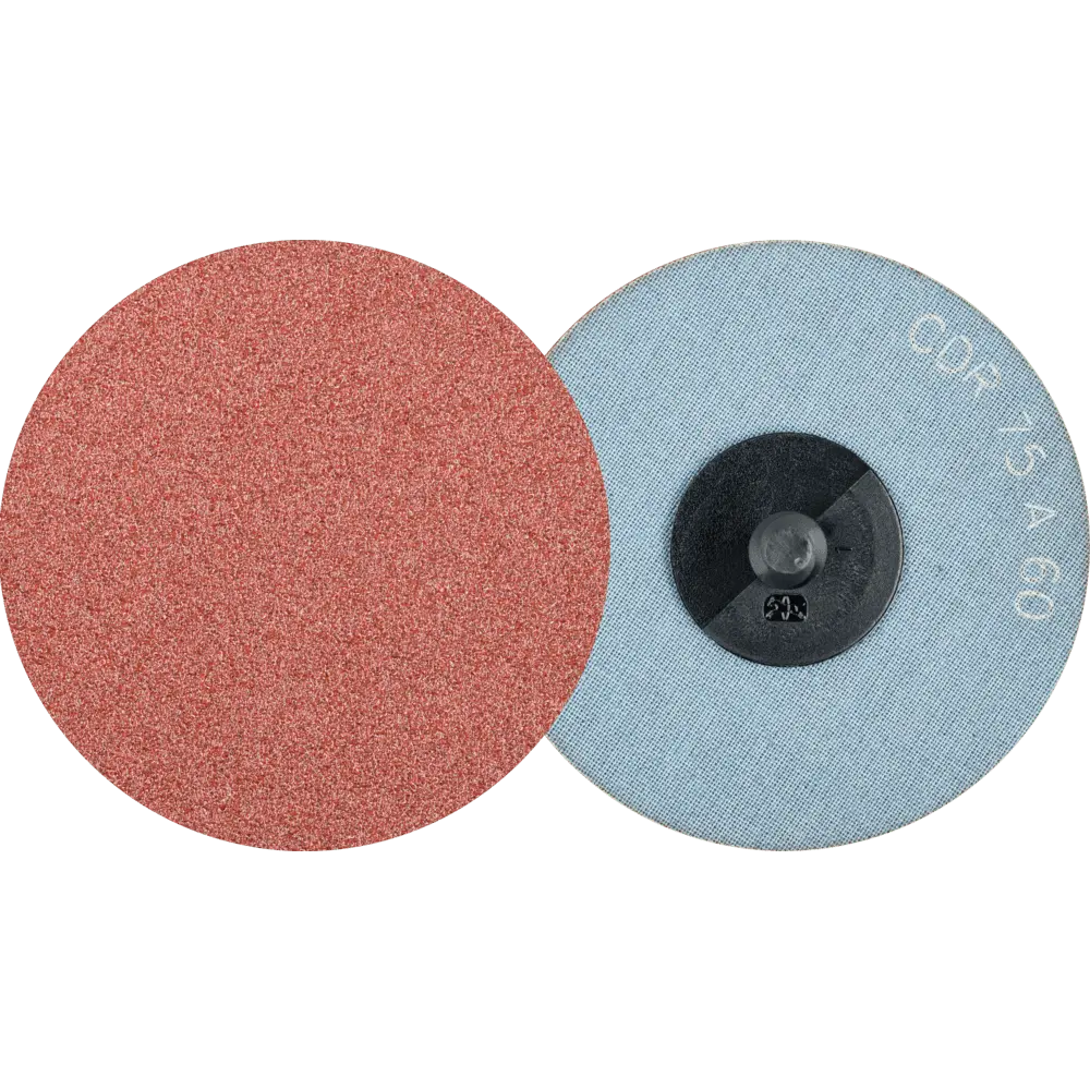 Produktfoto 1 von PFERD TOOLS COMBIDISC Korund Schleifblatt CDR Ø 75 mm A60 für universelle Anwendungen, 50 Stk.