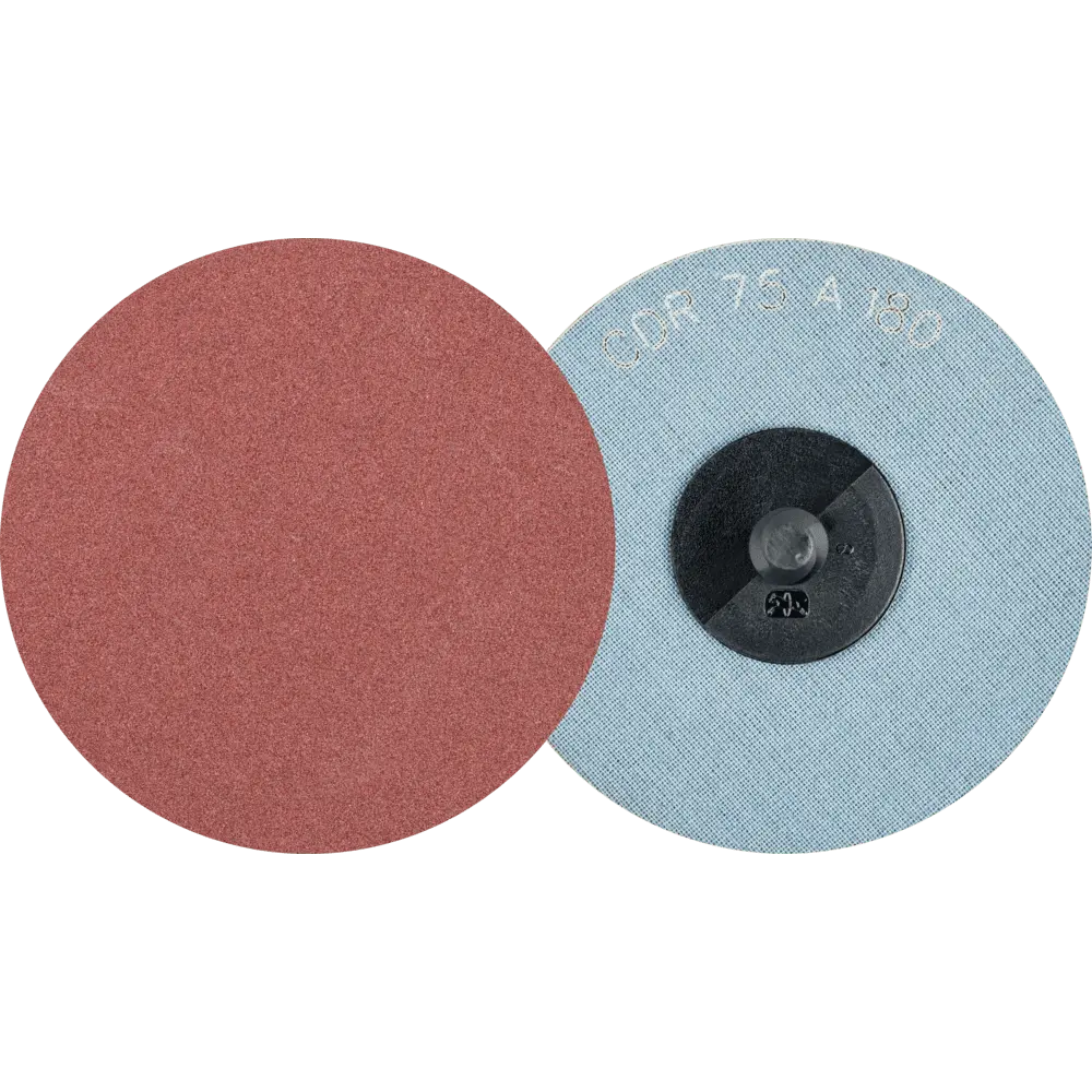 Produktfoto 1 von PFERD TOOLS COMBIDISC Korund Schleifblatt CDR Ø 75 mm A180 für universelle Anwendungen, 50 Stk.