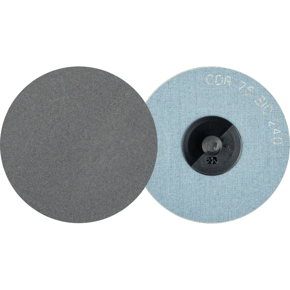 Produktfoto 1 von PFERD TOOLS COMBIDISC SIC Schleifblatt CDR Ø 75 mm SIC240 für harte NE Metalle, 50 Stk.