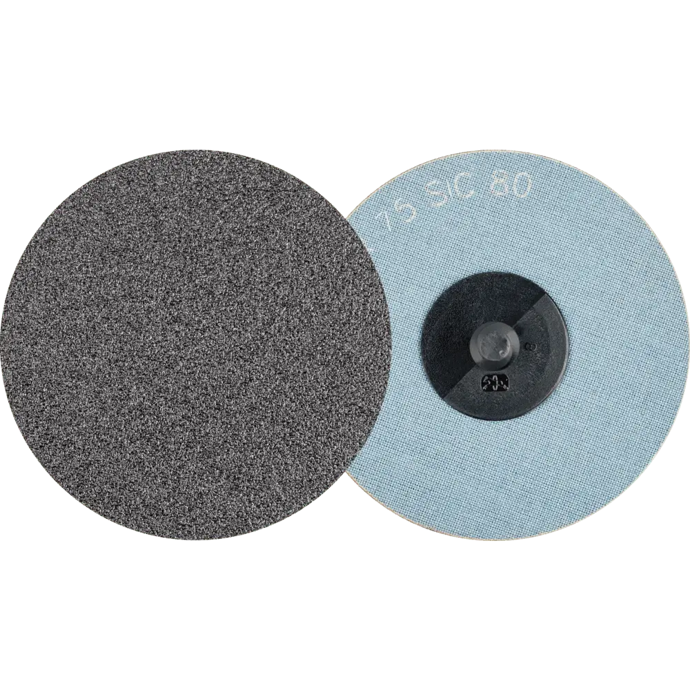 Produktfoto 1 von PFERD TOOLS COMBIDISC SIC Schleifblatt CDR Ø 75 mm SIC80 für harte NE Metalle, 50 Stk.