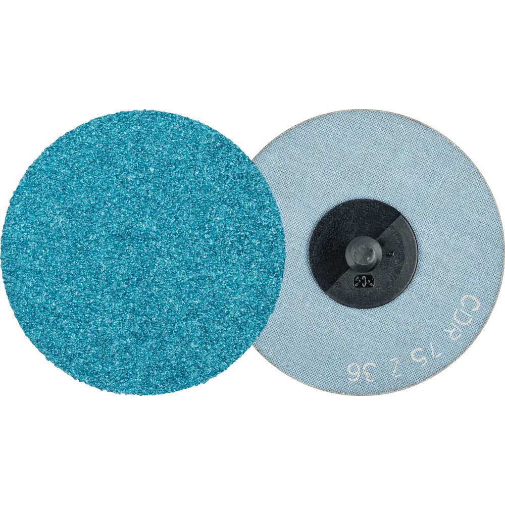 PFERD TOOLS COMBIDISC Zirkon Schleifblatt CDR Ø 75 mm Z36 für gehärteten Stahl, 50 Stk.