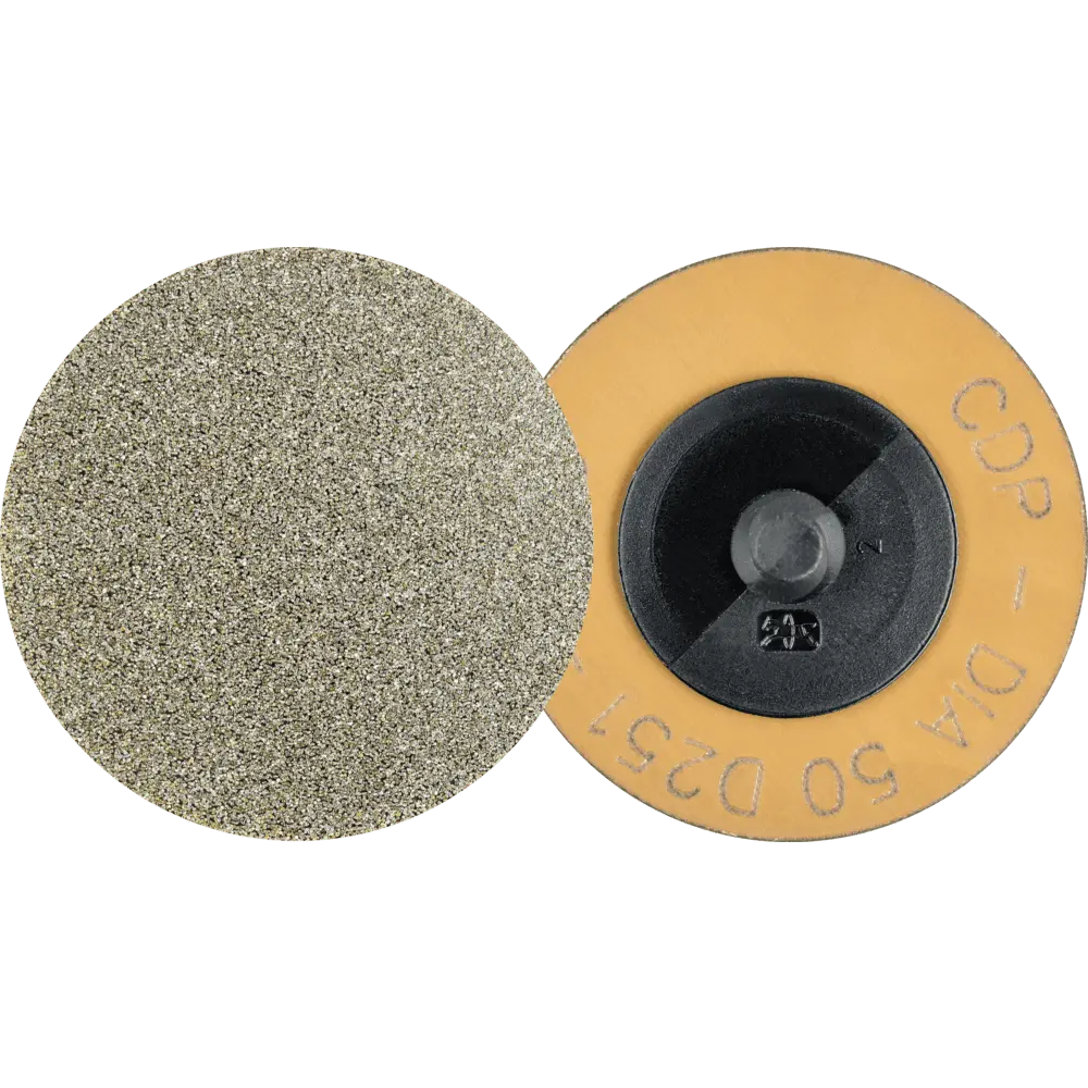 Produktfoto 1 von PFERD TOOLS COMBIDISC Diamant Schleifblatt CDR Ø 50mm D251/P 60 für Titan, Glas, GFK und Stein, 10 Stk.