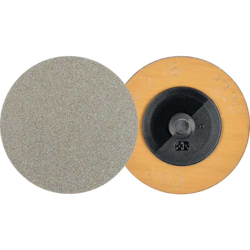 Produktfoto 1 von PFERD TOOLS COMBIDISC Diamant Schleifblatt CDR Ø 50mm D76/P 220 für Titan, Glas, GFK und Stein, 10 Stk.