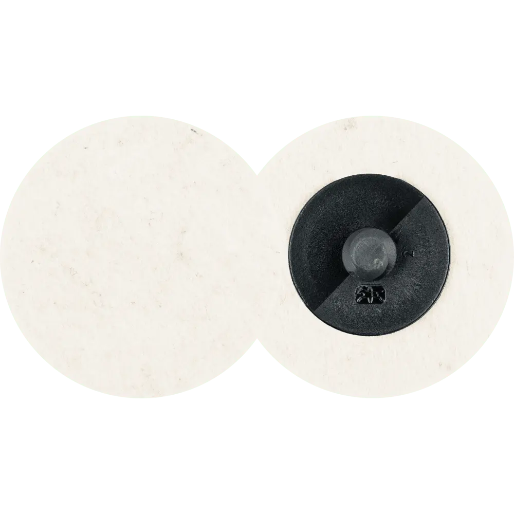 Produktfoto 1 von PFERD TOOLS COMBIDISC Filzronden CDR-FR Ø 50mm für Vor-und Hochglanzpolitur, 10 Stk.