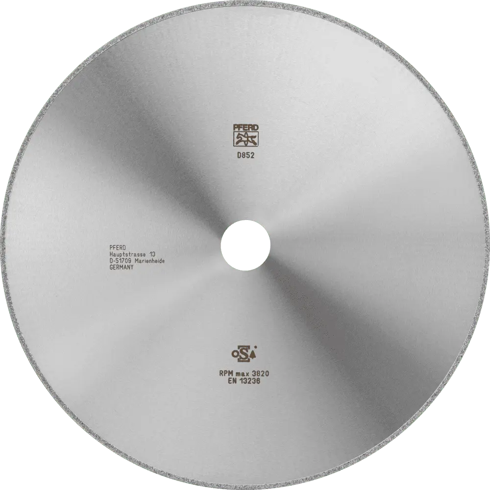 Produktfoto 1 von PFERD TOOLS Diamant-Trennscheibe D1A1R 400x4,5x40,0mm D852 (sehr grob) für Grau-/Sphäroguss