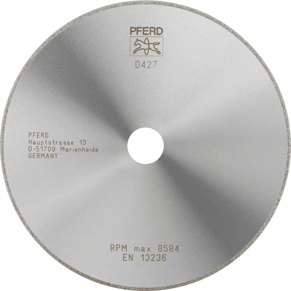 PFERD TOOLS Diamant-Trennscheibe D1A1R 178x2,0x22,23 mm D427 (grob) durchgängiger Belag für GFK/CFK