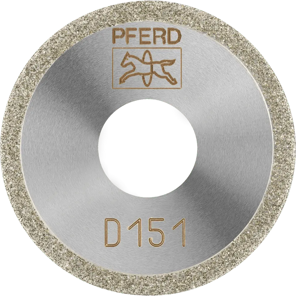 Produktfoto 1 von PFERD TOOLS Diamant-Trennscheibe D1A1R 30x1,0x10,0mm D151 (mittel) für Glas/Keramik/Hartmetall