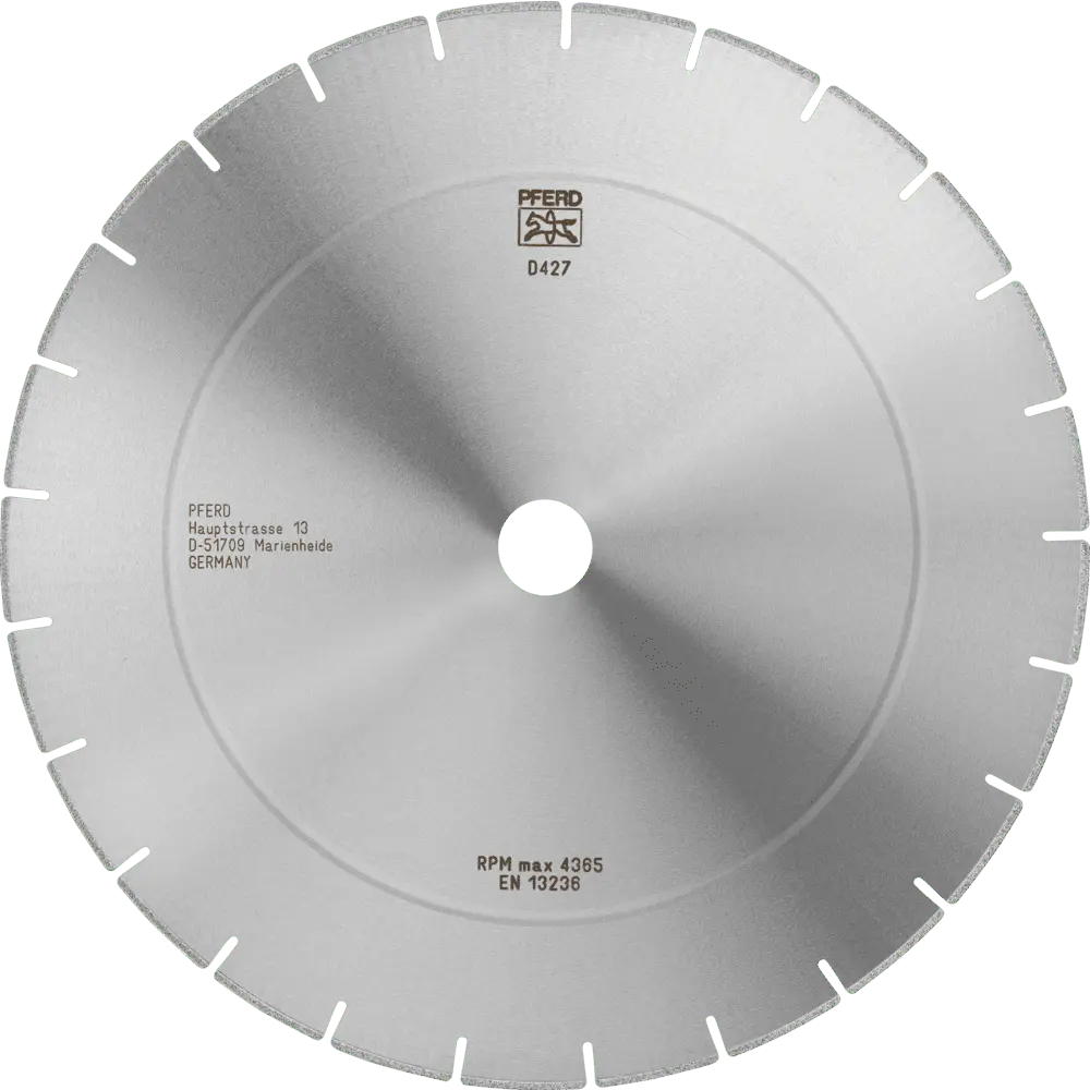 Produktfoto 1 von PFERD TOOLS Diamant-Trennscheibe D1A1R 350x2,8x30,0mm D427 (grob) segmentiert für GFK/CFK