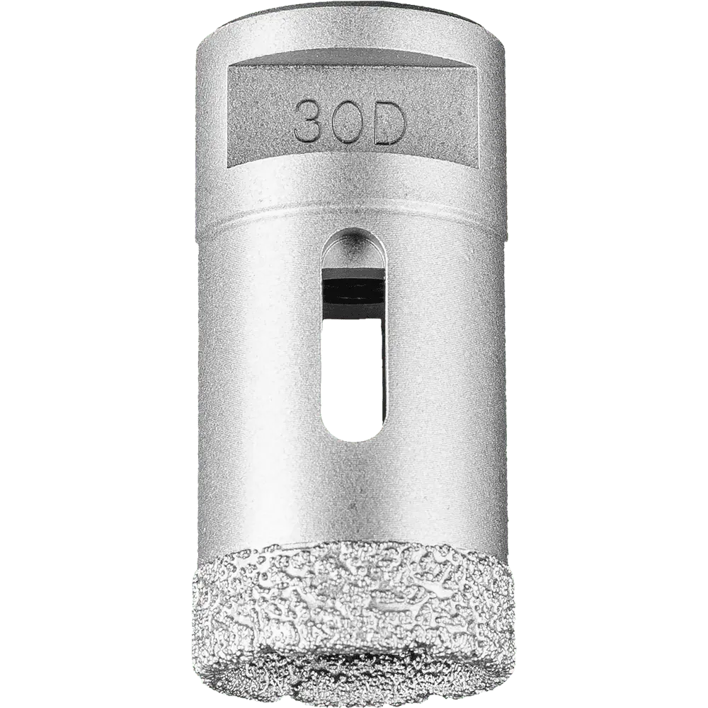 Produktfoto 1 von PFERD TOOLS Diamant-Trockenbohrer DCD FL Ø30 mm M14 für Fliesen (Winkelschleifer)