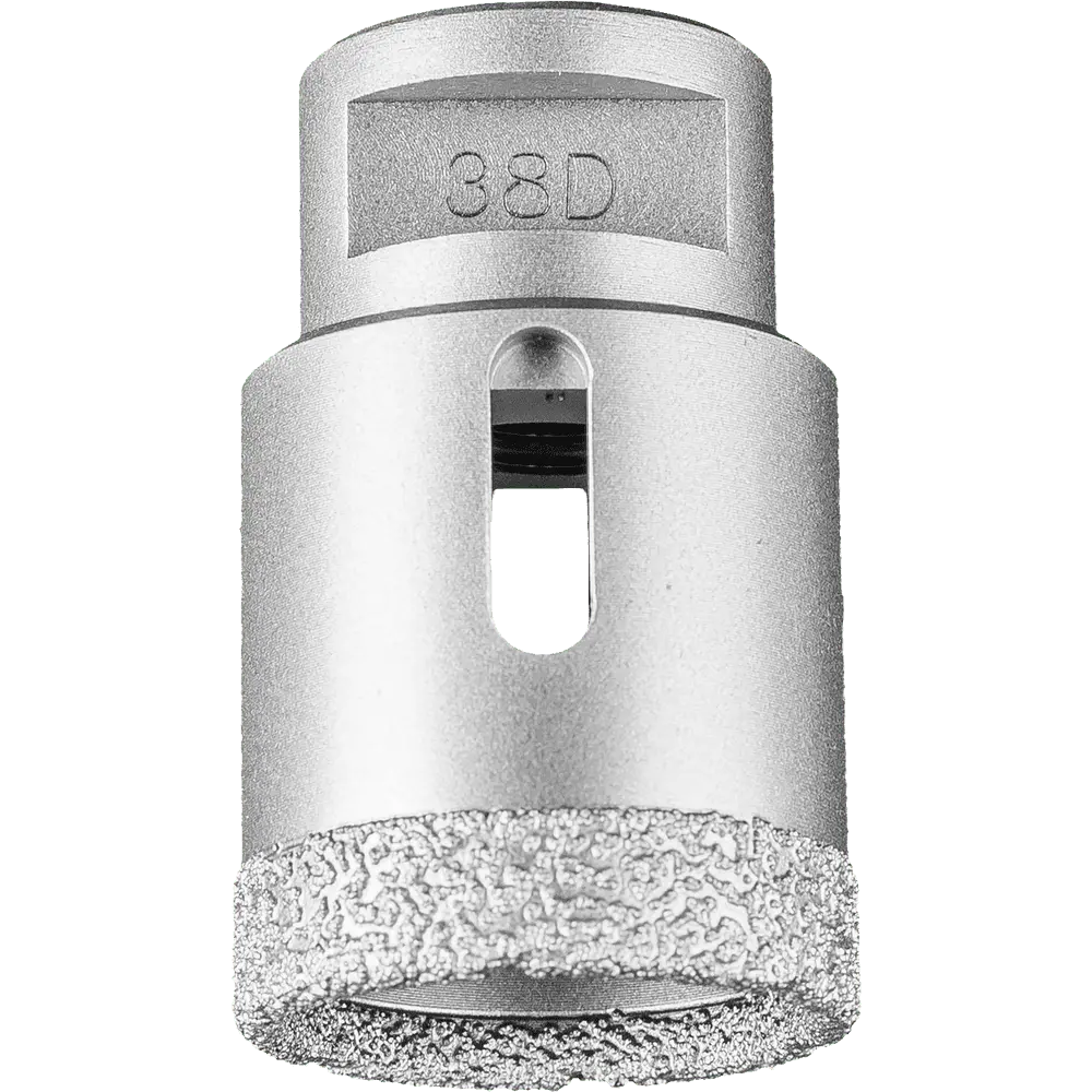 Produktfoto 1 von PFERD TOOLS Diamant-Trockenbohrer DCD FL Ø38 mm M14 für Fliesen (Winkelschleifer)