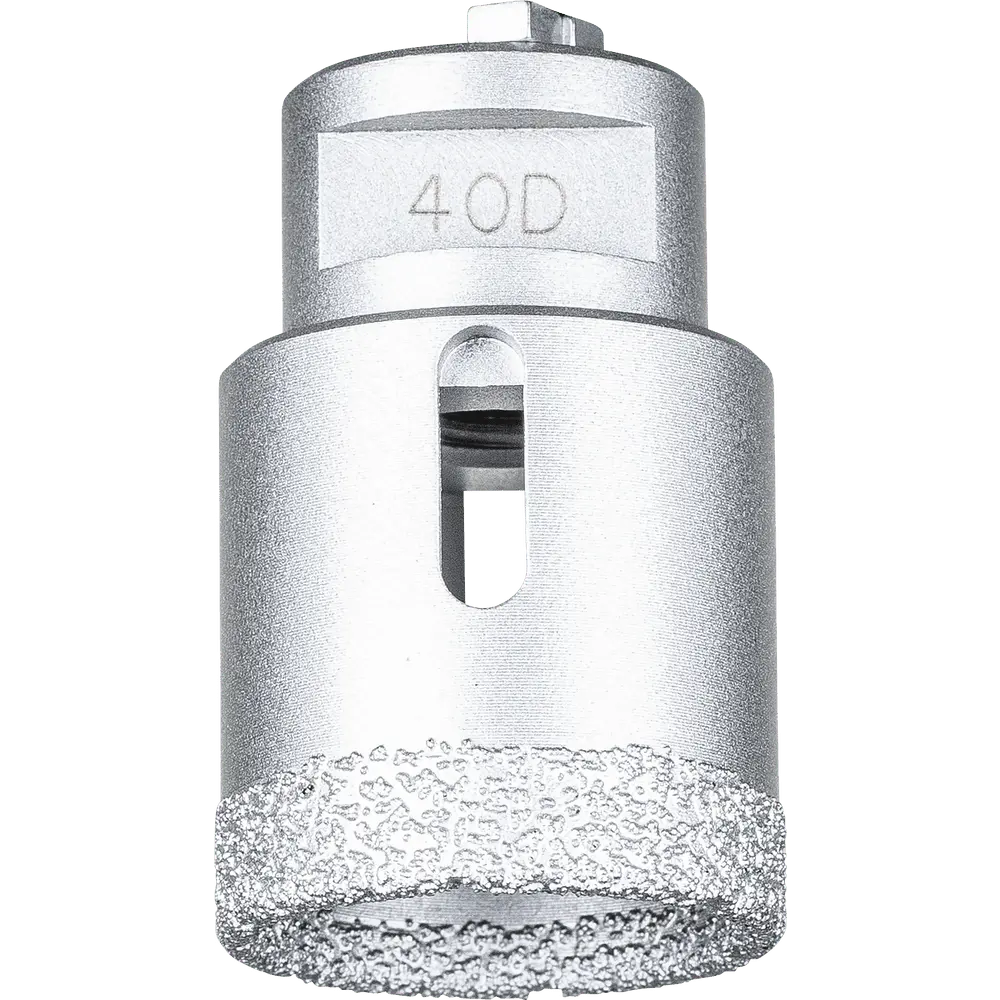 Produktfoto 1 von PFERD TOOLS Diamant-Trockenbohrer DCD FL Ø40 mm M14 für Fliesen (Winkelschleifer)