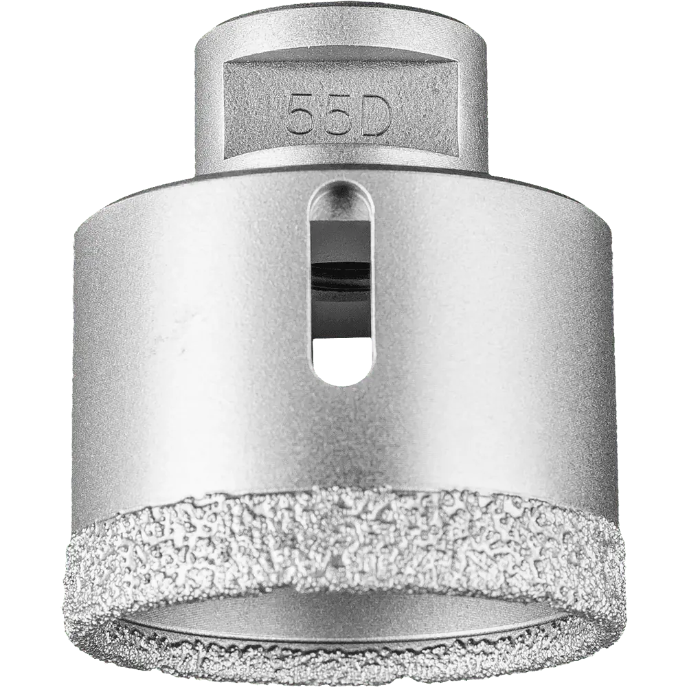 Produktfoto 1 von PFERD TOOLS Diamant-Trockenbohrer DCD FL Ø55 mm M14 für Fliesen (Winkelschleifer)