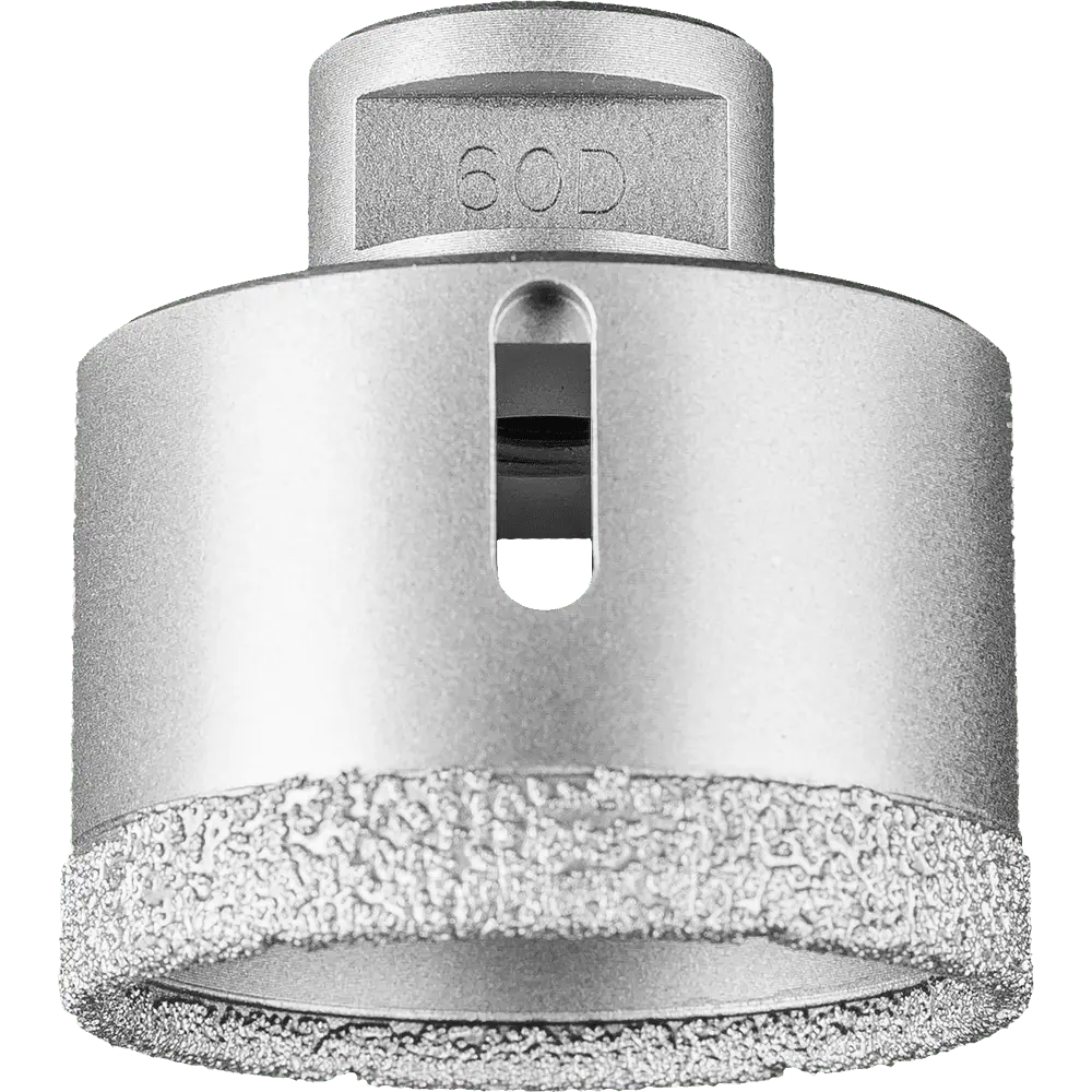 Produktfoto 1 von PFERD TOOLS Diamant-Trockenbohrer DCD FL Ø60 mm M14 für Fliesen (Winkelschleifer)