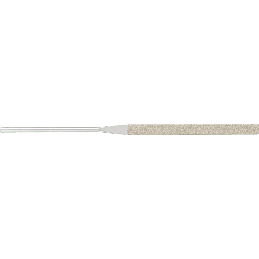 Produktfoto 1 von PFERD TOOLS Diamant-Nadelfeile flachstumpf rd. Kante 140mm D126 (mittel) für harte Werkstoffe
