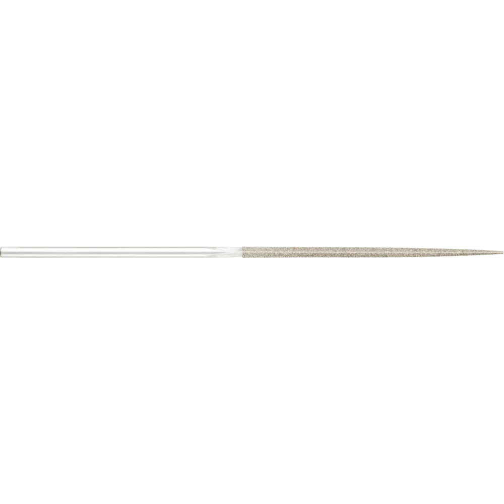 Produktfoto 1 von PFERD TOOLS Diamant-Nadelfeile dreikant extra schlank 140mm D126 (mittel) für tiefliegende Konturen
