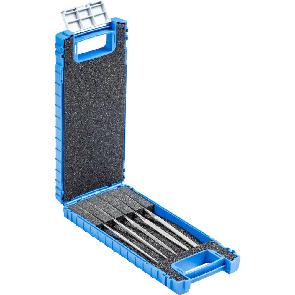 Produktfoto 1 von PFERD TOOLS Diamant-Nadelfeilen-Set 5-tlg. 140mm D91 (fein) für harte Werkstoffe