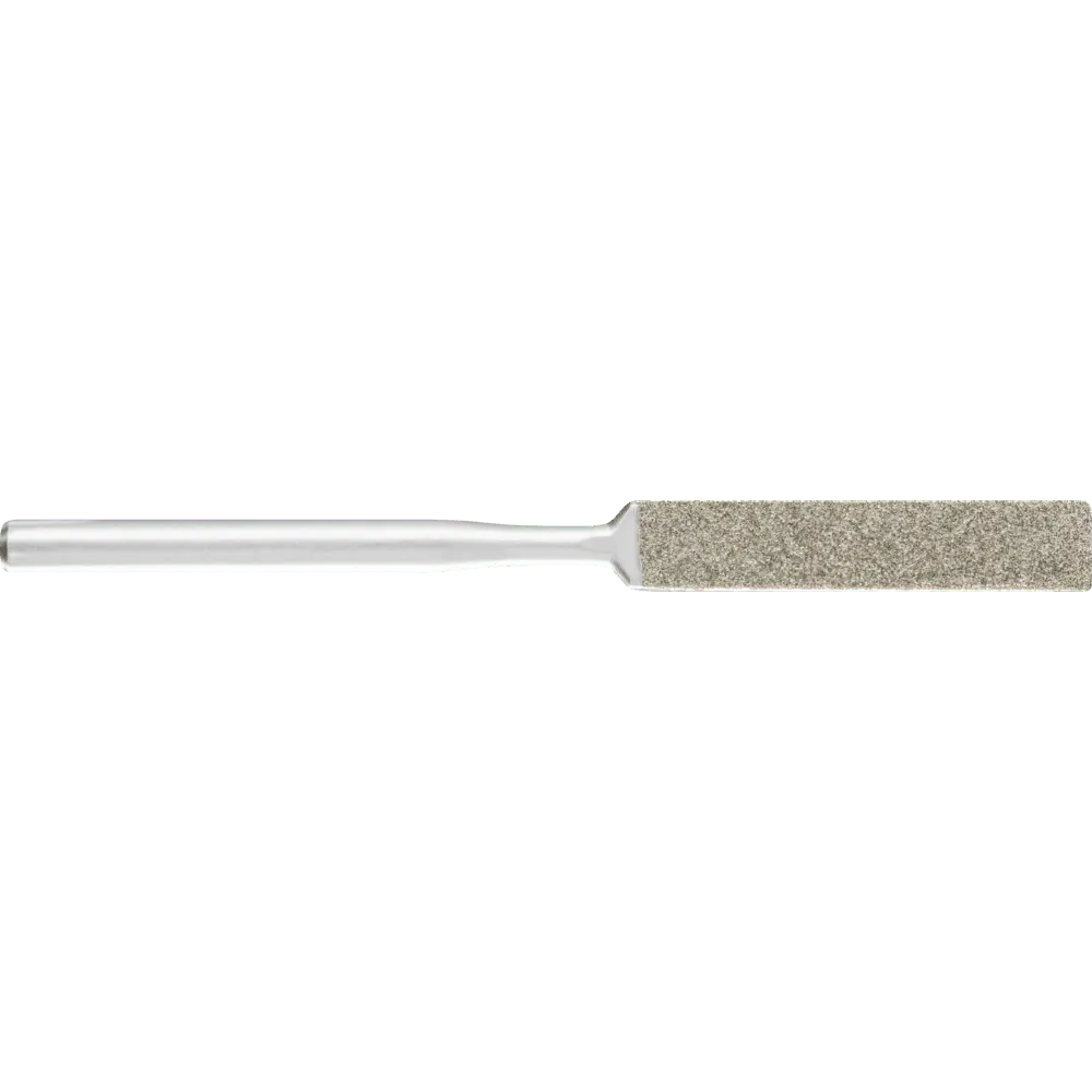 Produktfoto 1 von PFERD TOOLS Diamantfeile für Handfeilgerät flachst. 5,0x2,0x60mm Schaft-Ø3 mm D126 (mittel) beidseitig