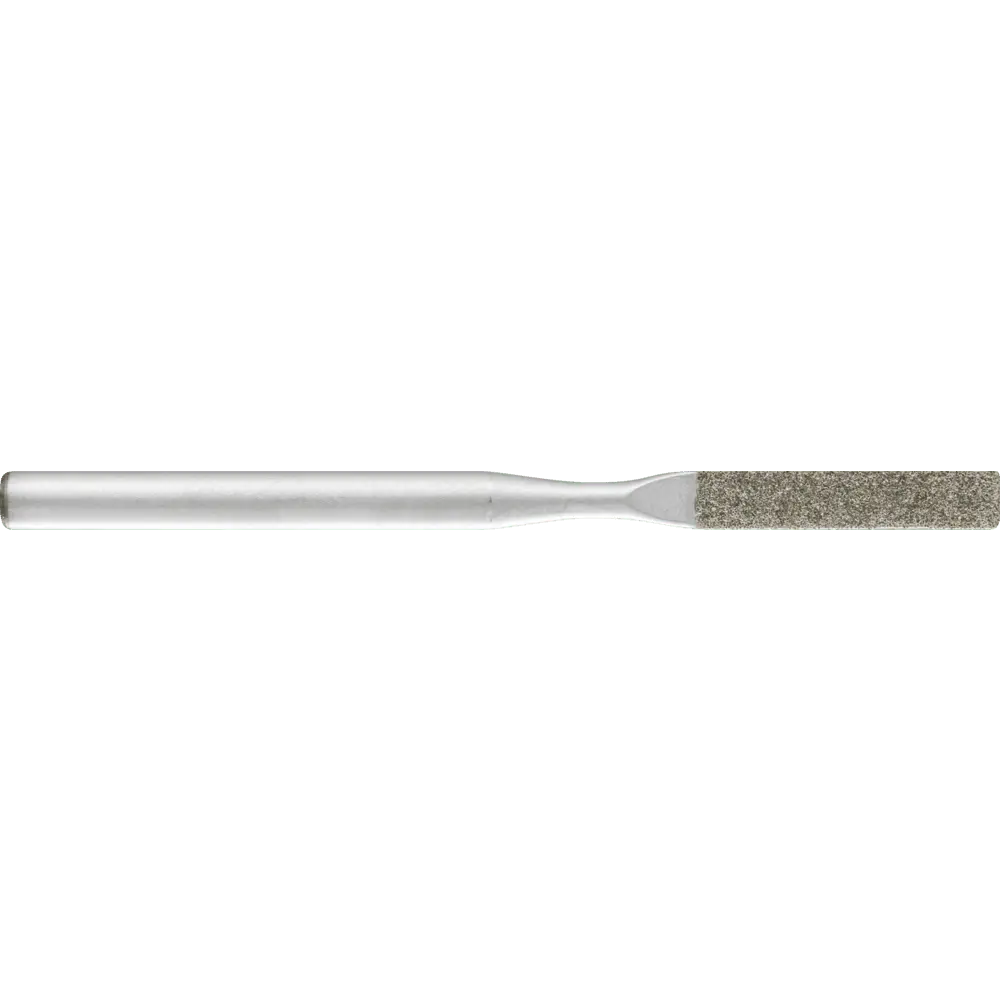 Produktfoto 1 von PFERD TOOLS Diamantfeile für Handfeilgerät flachst. 3,0x1,0x50mm Schaft-Ø3 mm D126 (mittel) beidseitig