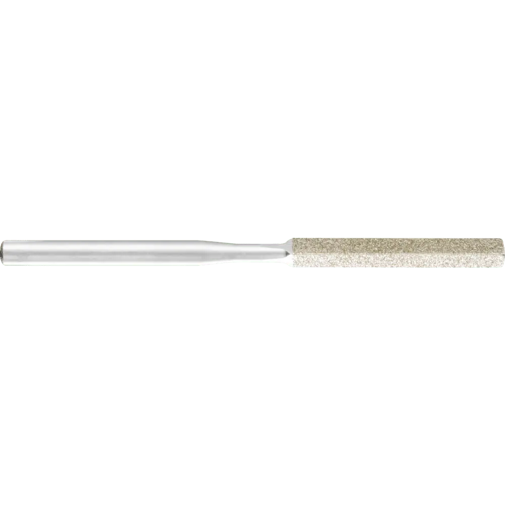 Produktfoto 1 von PFERD TOOLS Diamantfeile für Handfeilgerät dreikant 3,5x3,5x60mm Schaft-Ø3 mm D126 (mittel) komplett