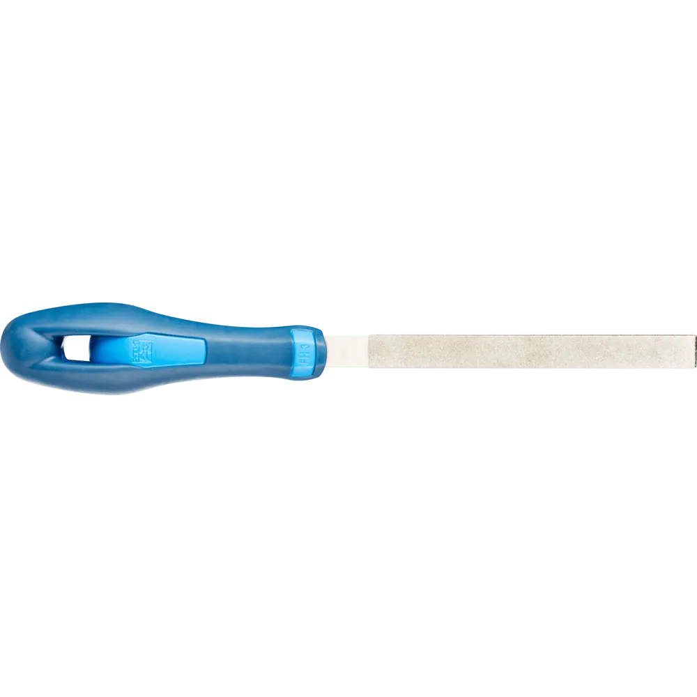 Produktfoto 1 von PFERD TOOLS Diamant-Werkstattfeile flachstumpf 125 mm D126 (mittel) für harte Werkstoffe