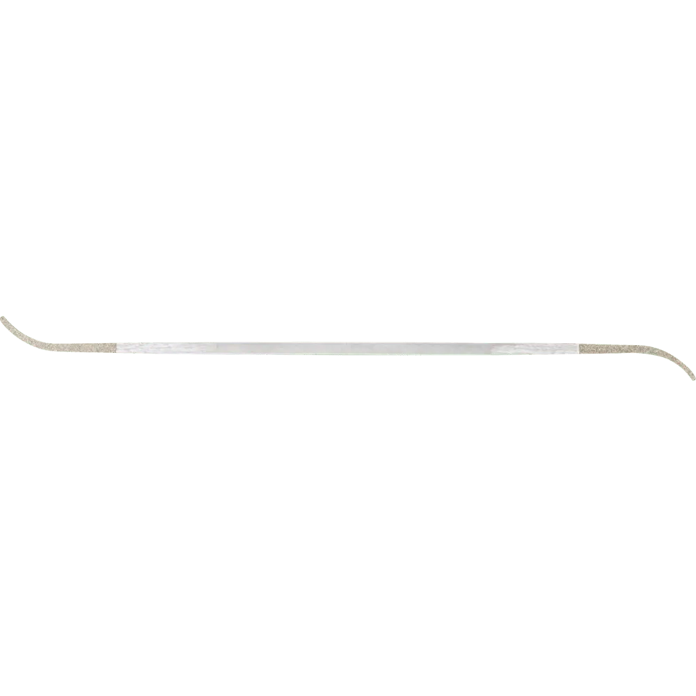 Produktfoto 1 von PFERD TOOLS Diamant-Riffelfeile flachst. DF 18 150mm D126 (mittel) f. kompl. Geo. harter Werkstoffe