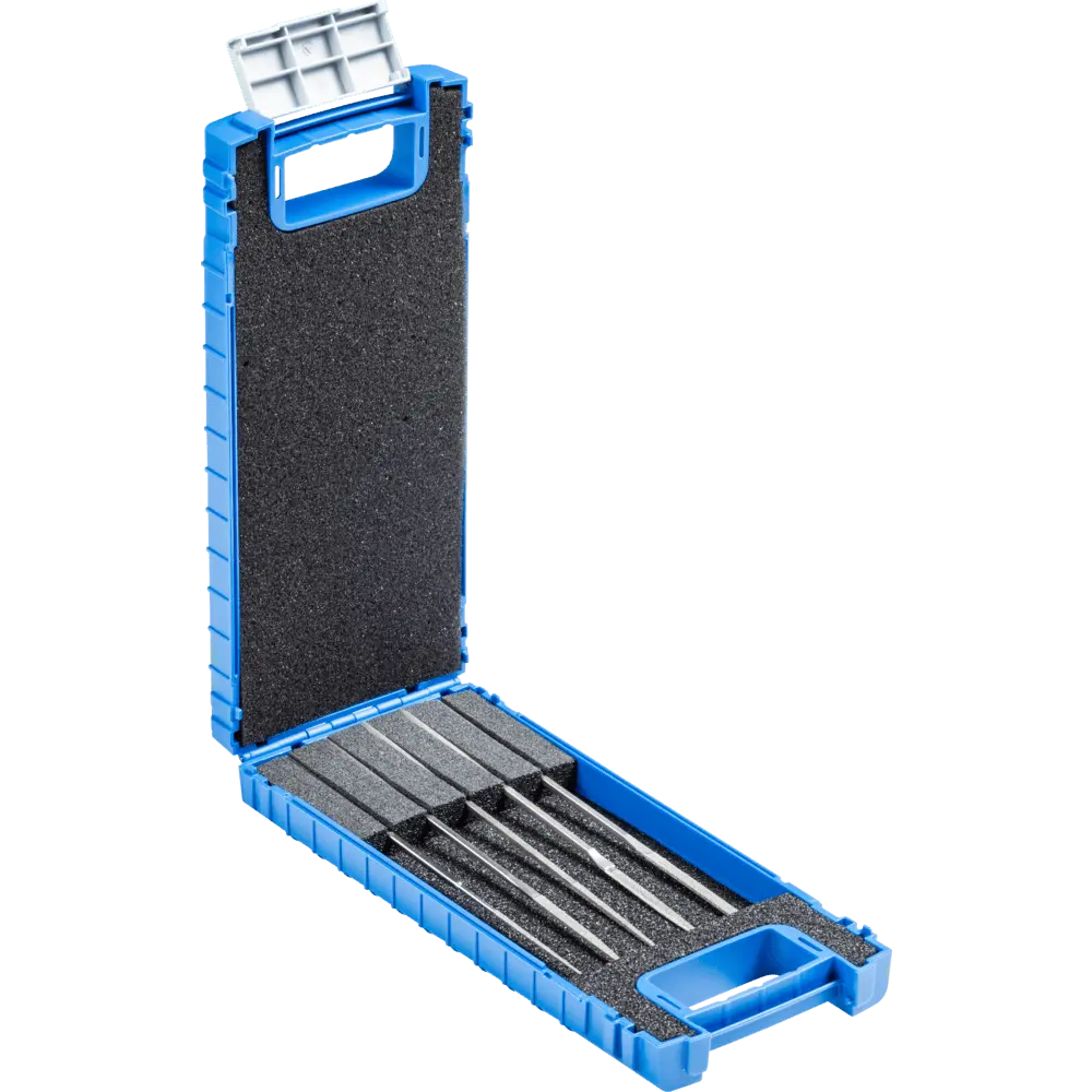Produktfoto 1 von PFERD TOOLS Diamant-Hemmungsfeilen-Set 5-tlg. 140mm D91 (fein) für kl. Geometrien harter Werkstoffe