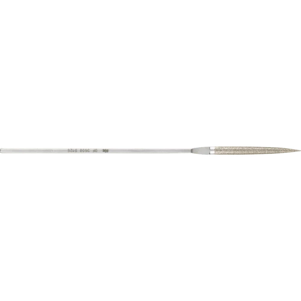 Produktfoto 1 von PFERD TOOLS Diamant-Hemmungsfeile halbrund 140mm D126 (mittel) für kl. Geometrien harter Werkstoffe