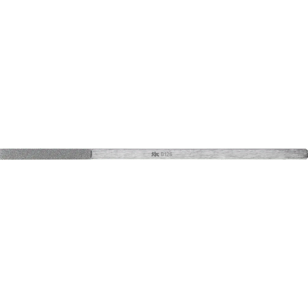 Produktfoto 1 von PFERD TOOLS Konische Diamantfeile 6x170mm D126 (mittel) für besonders enge, tiefliegende Konturen