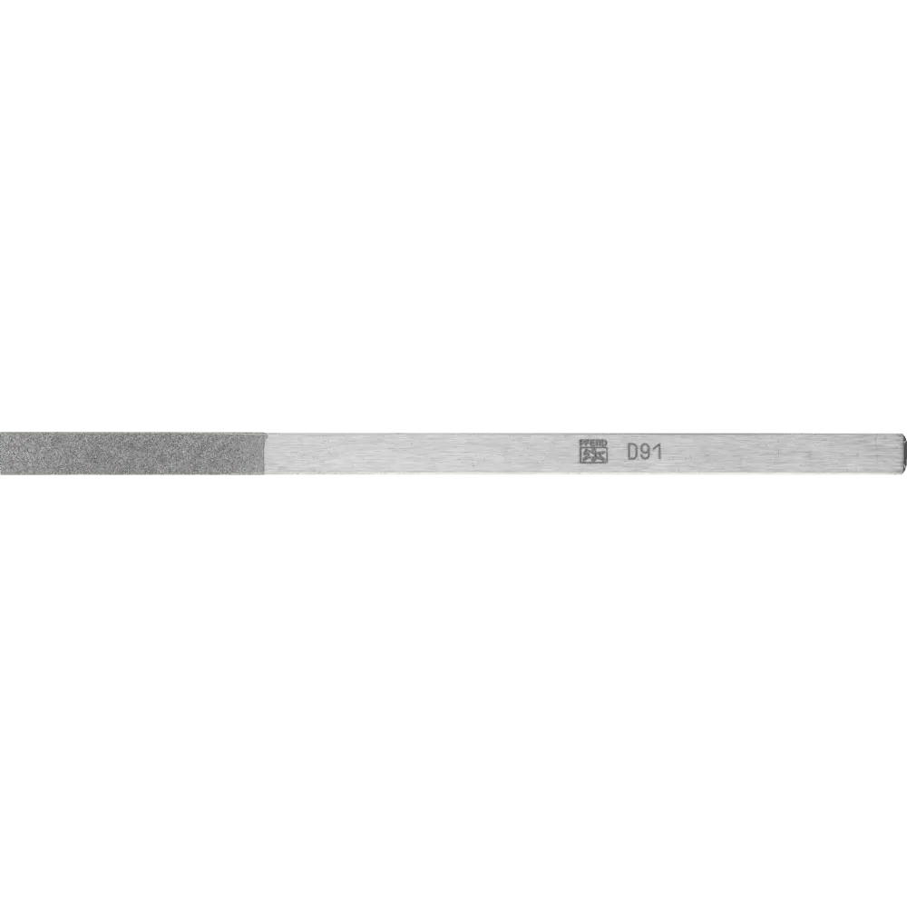 Produktfoto 1 von PFERD TOOLS Konische Diamantfeile 8x170mm D91 (fein) für besonders enge, tiefliegende Konturen