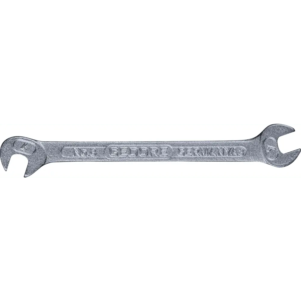 Produktfoto 1 von PFERD TOOLS Doppelmaulschlüssel DM SW 4/4 mm