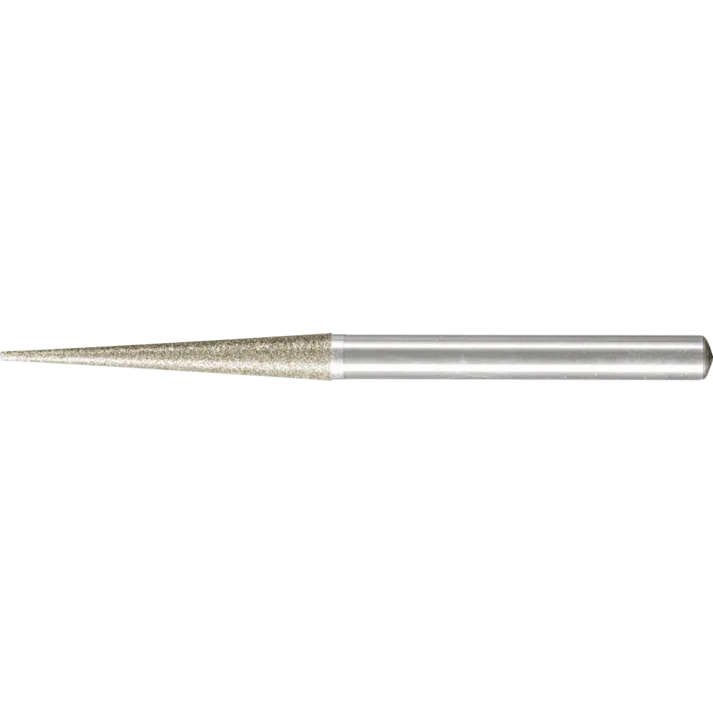 Produktfoto 1 von PFERD TOOLS Diamant-Schleifstift Spitzkegel Ø6x7° SchaftØ6 mm D126 (mit.) zum Anfasen/Entgraten/Senken