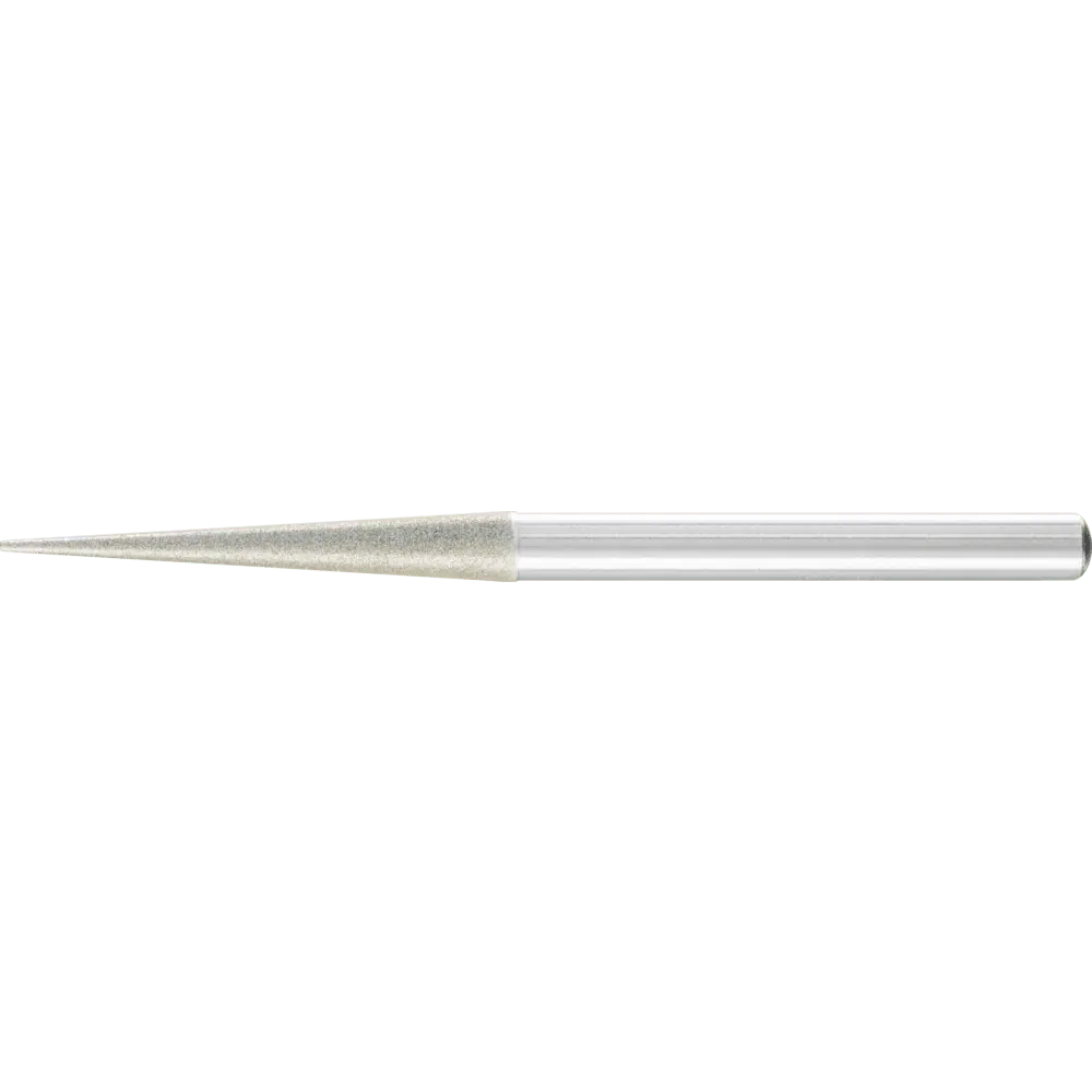 Produktfoto 1 von PFERD TOOLS Diamant-Schleifstift Spitzkegel Ø6x7° SchaftØ6 mm D64 (fein) zum Anfasen/Entgraten/Senken