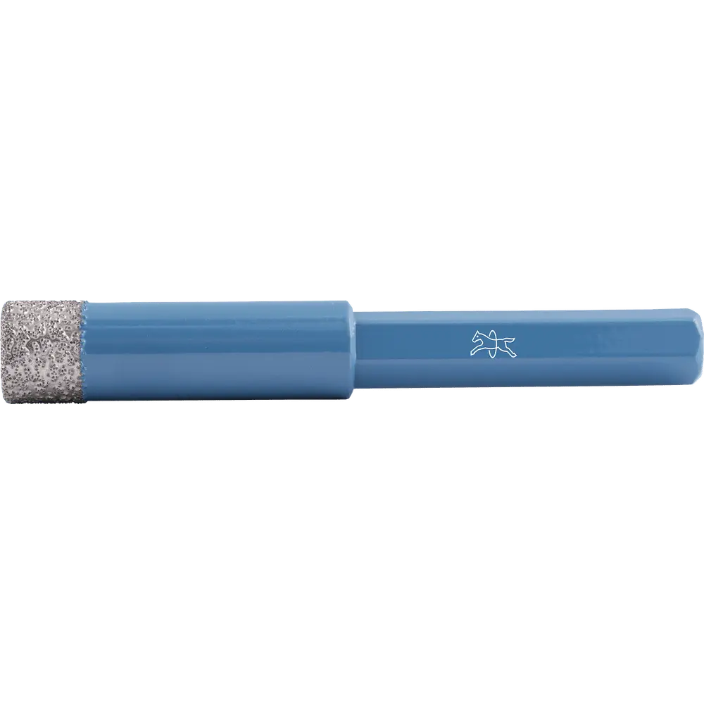 Produktfoto 1 von PFERD TOOLS Diamant-Trockenbohrer DPD FL Ø12 mm Sechskant-Schaft für Fliesen (Bohrmaschine)