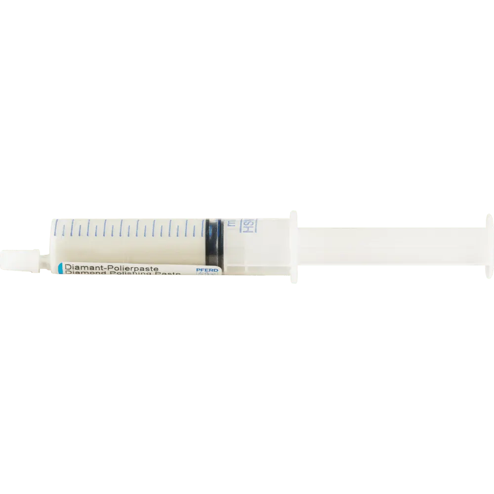 Produktfoto 1 von PFERD TOOLS Diamantpolierpaste DPP DPP ECO Korngröße 10µ mittelfein Spritze mit 10g für hartes Material