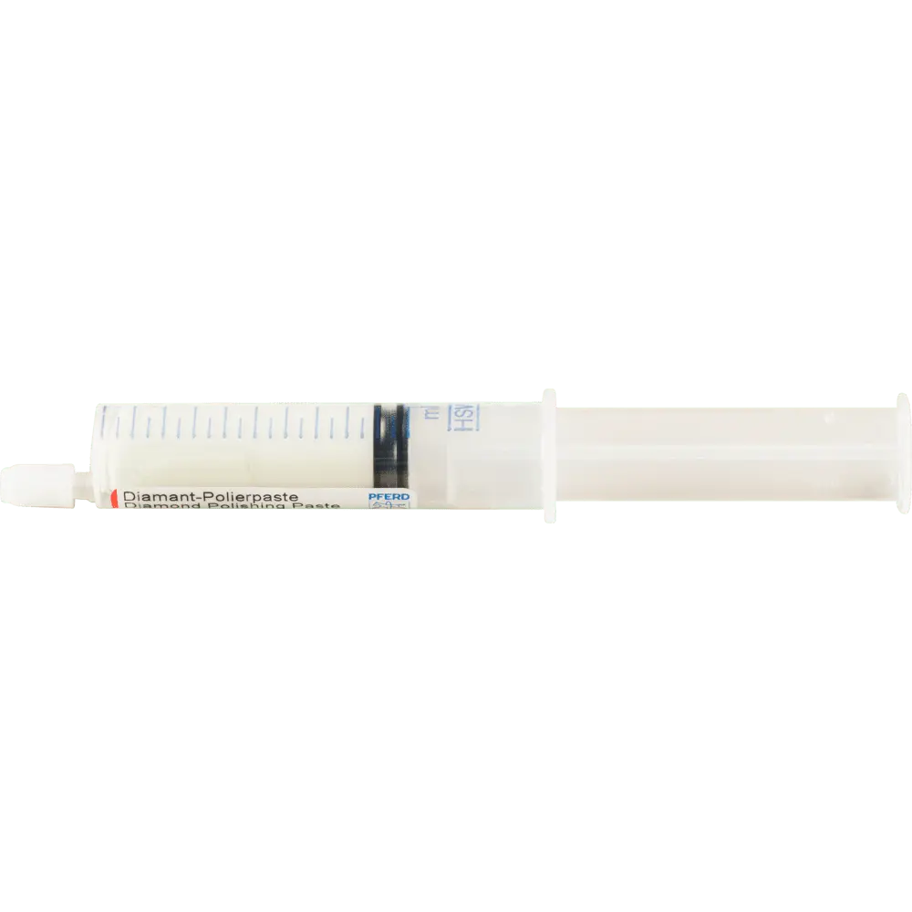 Produktfoto 1 von PFERD TOOLS Diamantpolierpaste DPP DPP ECO Korngröße 7µ fein Spritze mit 10g für hartes Material