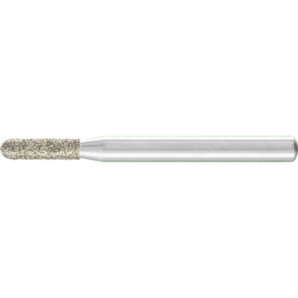 Produktfoto 1 von PFERD TOOLS Diamant-Schleifstift Walzenrund Ø5,0mm Schaft-Ø6 mm D357 (grob) zum Schleifen von GFK/CFK