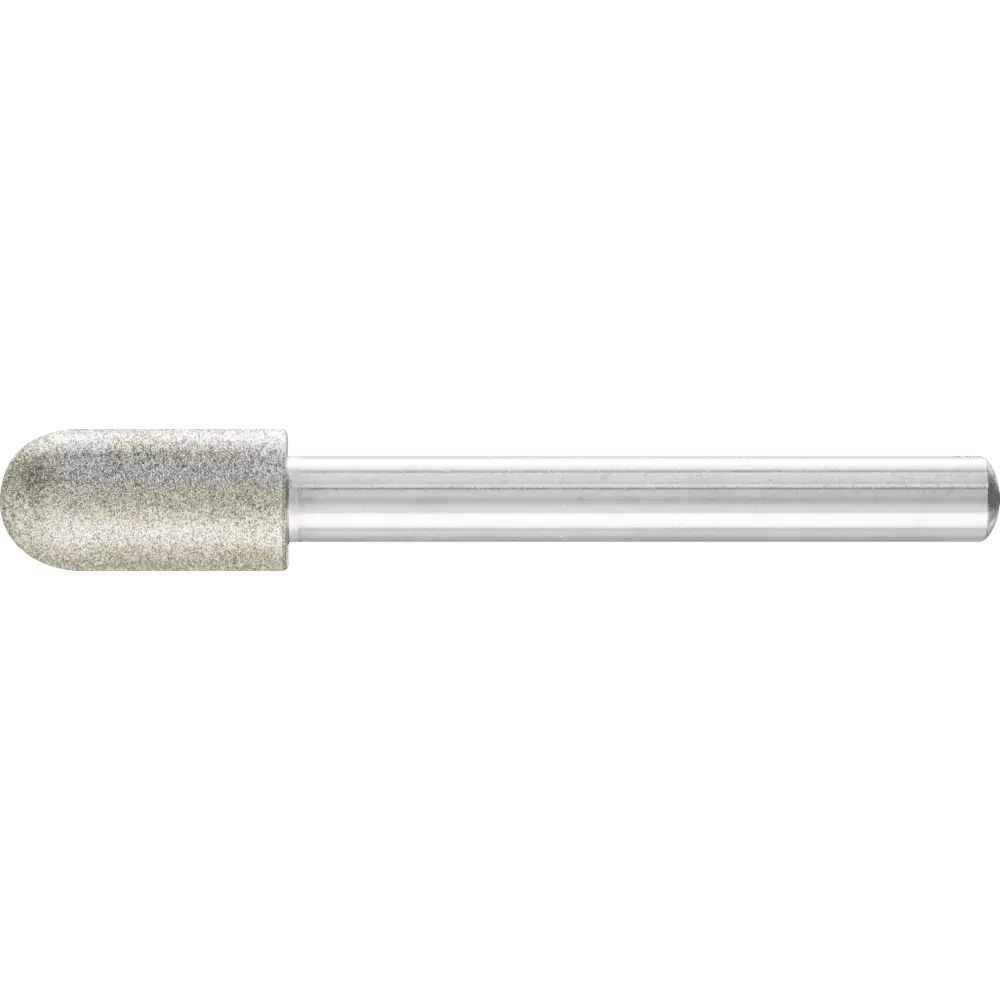 Produktfoto 1 von PFERD TOOLS Diamant-Schleifstift Walzenrund Ø10,0mm Schaft-Ø6 mm D126 (mit.) ideal für den Handeinsatz