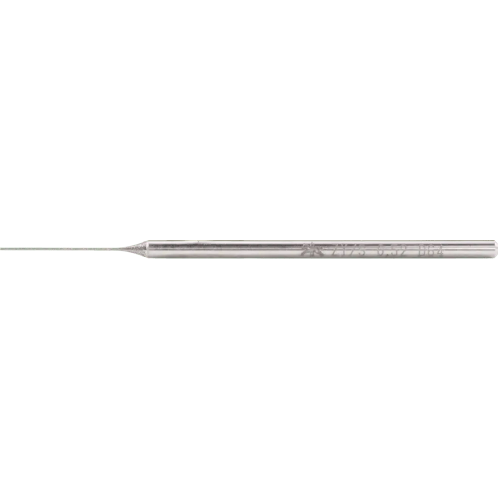 Produktfoto 1 von PFERD TOOLS Diamant-Nadel Zyl. Ø 0,42 mm SchaftØ3 mm D46 (fein) zum Schleifen von Bohrungen/Radien, 5 Stk.