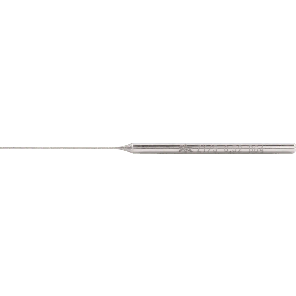 Produktfoto 1 von PFERD TOOLS Diamant-Nadel Zyl. Ø 0,62 mm SchaftØ3 mm D64 (fein) zum Schleifen von Bohrungen/Radien, 5 Stk.