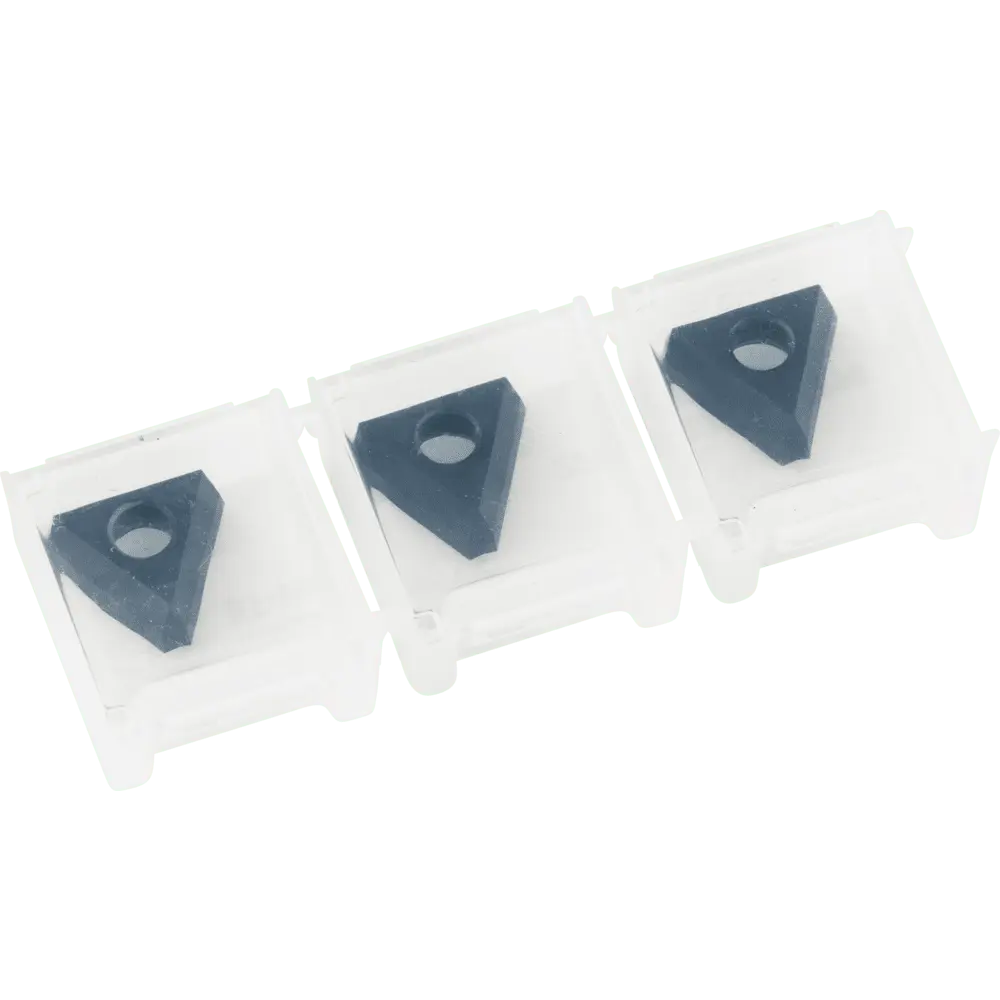 Produktfoto 1 von PFERD TOOLS Zubehör für Kantenbearbeitungssystem EDGE FINISH, HM-Wendeschneidplatten für Stahl und Stahlguss