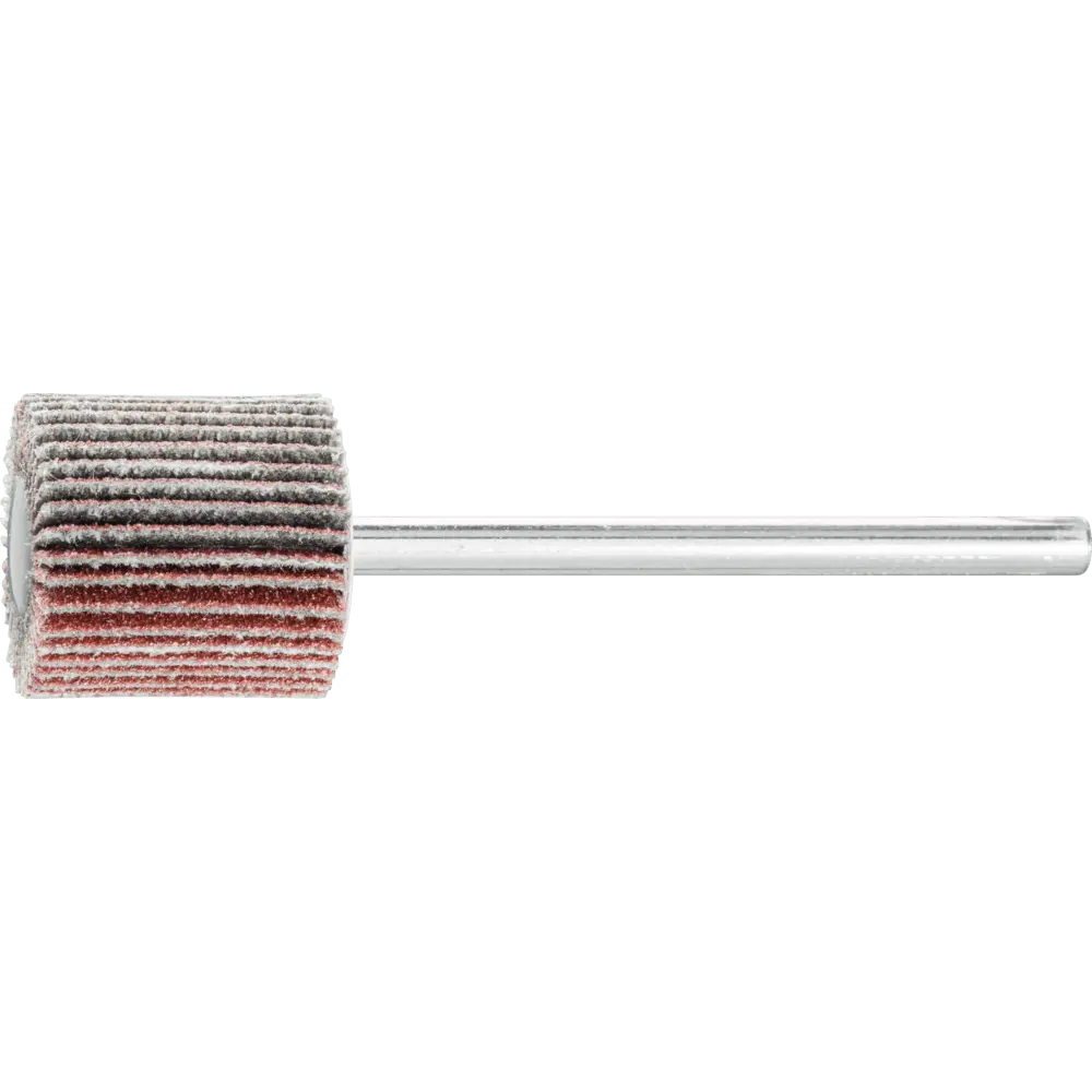 Produktfoto 1 von PFERD TOOLS Korund Fächerschleifer F Ø 15x15 mm Schaft-Ø 3 mm A150 für Feinschliff und Finish, 10 Stk.