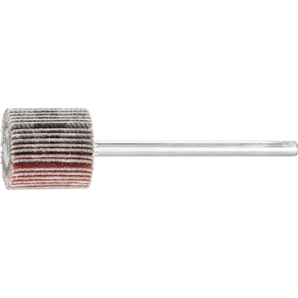 Produktfoto 1 von PFERD TOOLS Korund Fächerschleifer F Ø 15x15 mm Schaft-Ø 3 mm A180 für Feinschliff und Finish, 10 Stk.